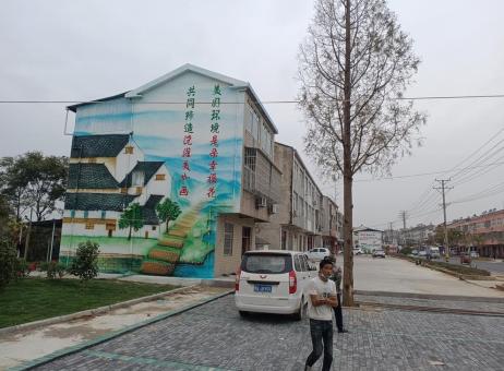 桂东墙绘的制作流程