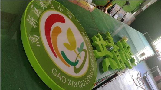 桂东常见的发光字类型