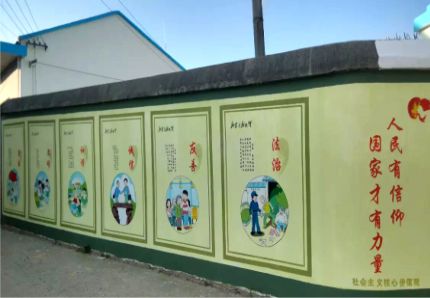 桂东文化墙施工攻略