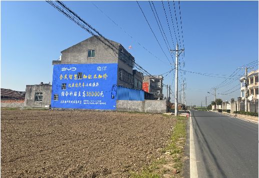 桂东墙体广告用的是什么漆？