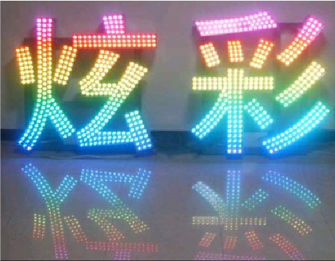桂东LED发光字开始流行的原因。